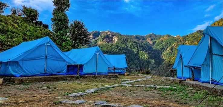 Camping in Mashobra